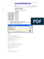 Konversi File Excel Ke Access