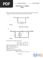 Tutorial 4 Solutions