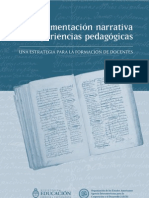 272 (la documentación narrativa de experiencias pedagógicas)