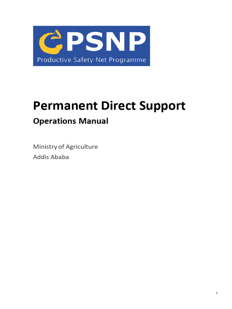 PDS Operations Manual Overview | PDF | Social Work | Food Security