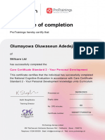 Certificate - Mandatory Training-Care Certificate Standard 2 - Your Personal Development06!09!2023 11-19-21