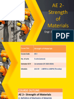 Intro To Strength of Materials Arki 3E