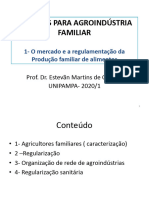 Projetos para Agroindustria Familiar 1