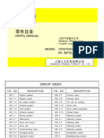 3-3.5ton Mitsubishi 4G64 Parts Manual