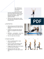 Balance Exercise Examples