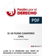 El VII Pleno Casatorio Civil. LP