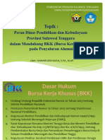 Presentasi Dinas Dikbud - BKK