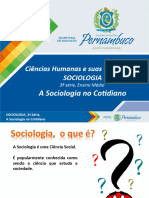 A Sociologia No Cotidiano