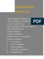 Neuroanatomy Qbank