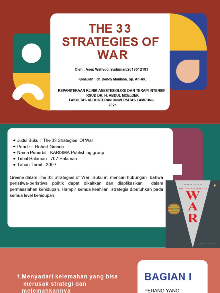 Strategi Perang dalam Kehidupan Sehari-hari | PDF