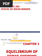 Chapter 3 - Equilibrium of Force Systems