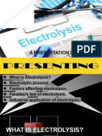 Electrolysis