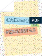 Caixinha de Perguntas