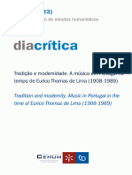 Diacrítica Eurico Thomaz de Lima