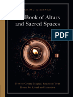 The Book of Altars and Sacred Spaces How To Create Magical Spaces in Your Home For Ritual and Intention by Anjou Kiernan
