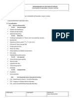 PES - Colocacao de Bancadas, Louças e Metais