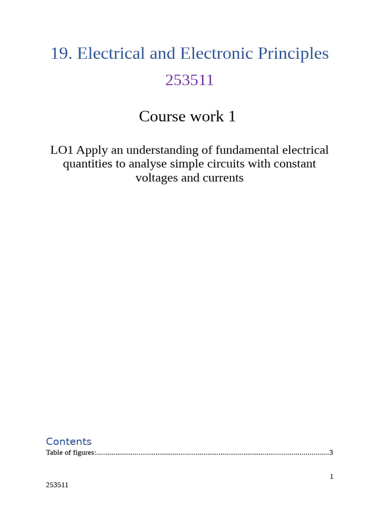 Electrical and Electronic Principles CW1.Docx (1) PDF Capacitor