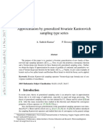 Approximation by Generalized Bivariate Kantorovich Sampling Type Series