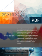 Nanotechnology in Medicine by Fathima 9E