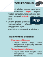 Pertemuan Ke 8 Teori Produksi