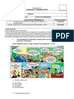 Prueba Lenguaje 6º - Nº2