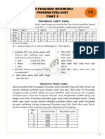 Tes Penalaran Matematika Paket 3 Sma Negeri 1 Sipaholon