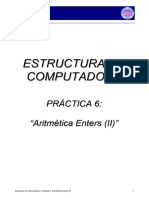 Práctica 6. - EC - AritméticaEnteros - II
