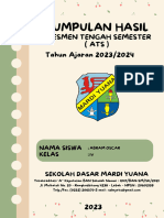 Cokelat Hijau Organik Lucu Buku Catatan A4 Document