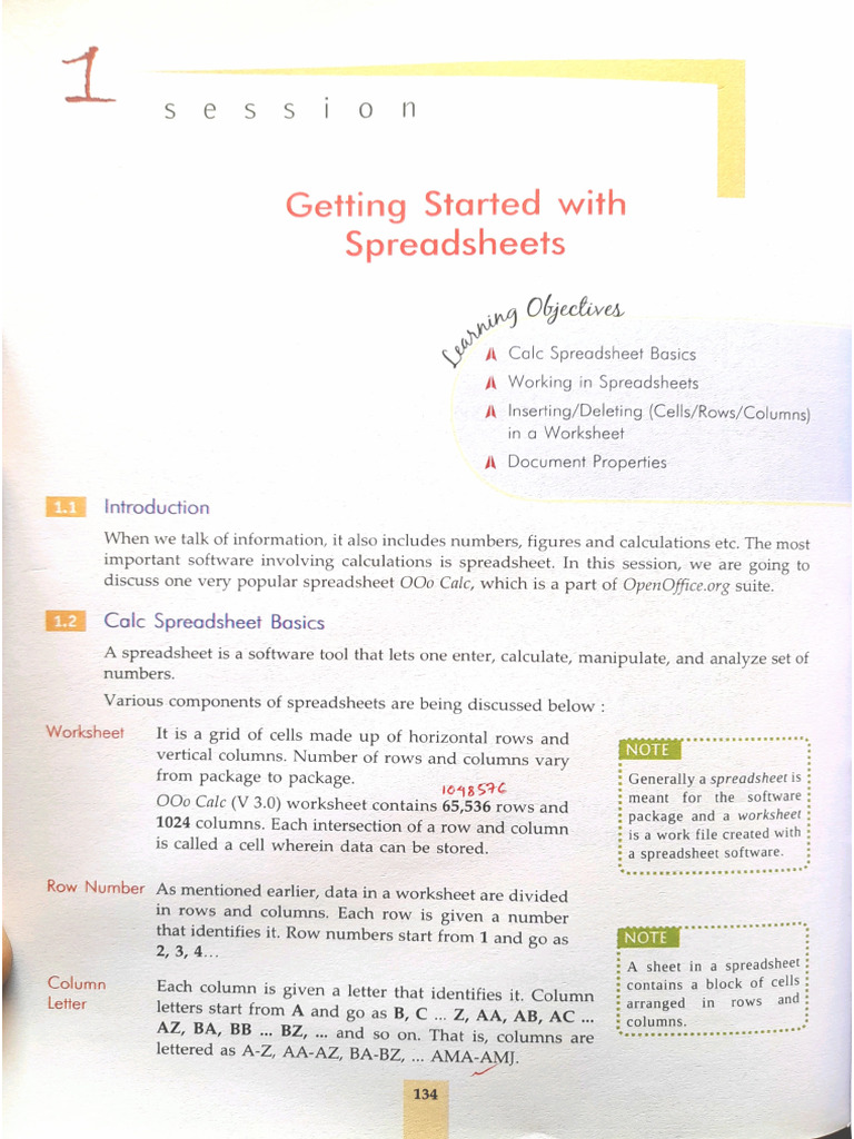 Class Ix Spreadsheet PDF