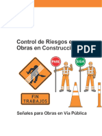 Manual Prevención Contruccion de Obras Viales, Caminos, Carreteras