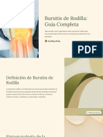 Bursitis de Rodilla Guia Completa