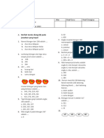 Soal Matematika Kelas 2