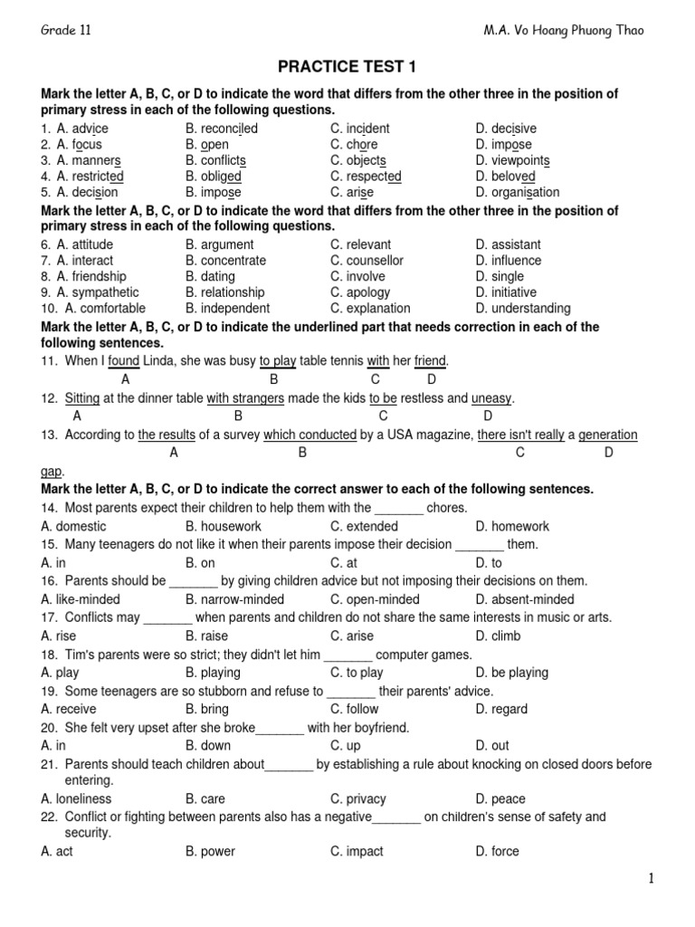 Practice Tests | PDF | Social Media | Popular Culture & Media Studies