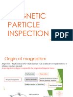 Magnetic Particle Inspection: Dr. Pujitha