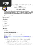 Proyecto de Lectura - Simon El Mago