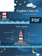 English Class 3 2023
