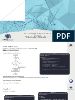 Pertemuan 4 Dasar Dasar Pemrograman