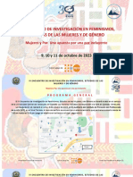 IV Encuentro Feminismos - CEM - Programa General - 280923