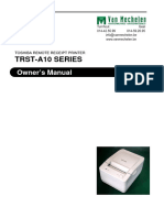 Trst-A10 Series: Owner's Manual