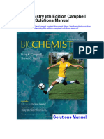 Biochemistry 8th Edition Campbell Solutions Manual