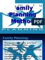 Family Planning Methods