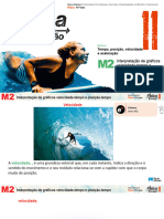 M2 - Interpretação de Gráficos Velocidade-Tempo e Posição-Tempo