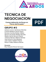 E - Book Del Proyecto de Tecnica de Negociacion Comercializacion de Rosas en Flores Del Ecuador