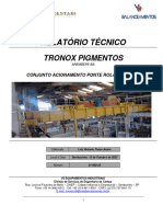 Relatorio Tecnico Ponte Rolante K10-02 Tronox