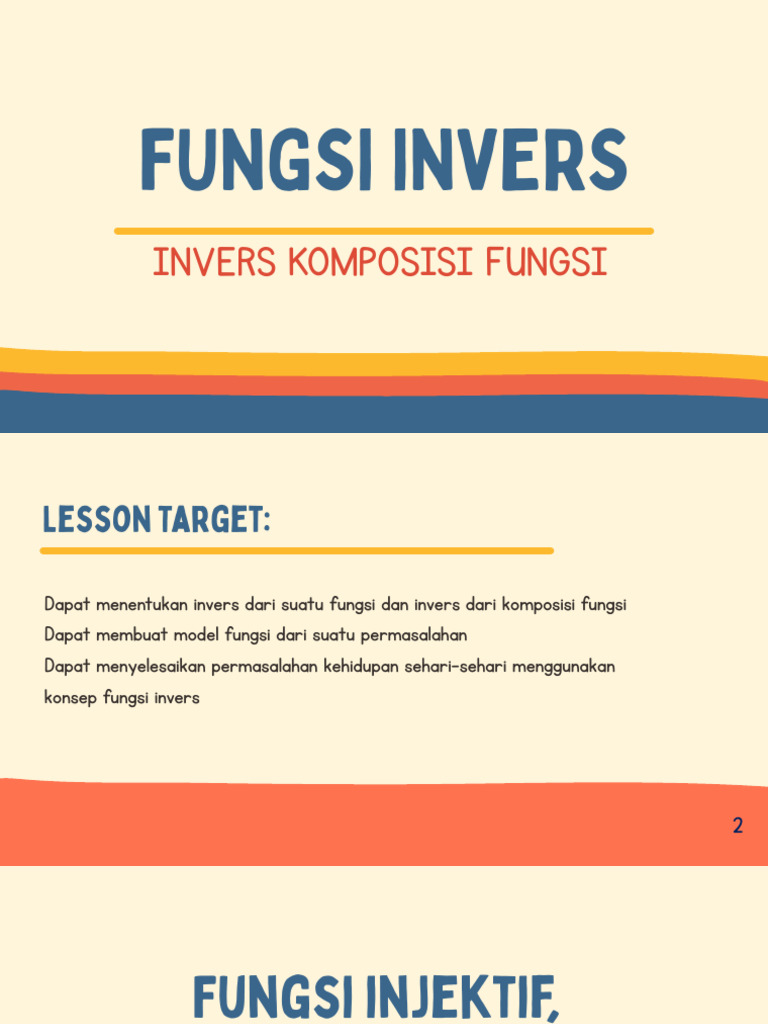 Invers dan Komposisi Fungsi | PDF
