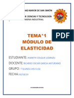 Informe de Modulo de Elasticidad 1111