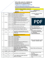 Rundown FIX Sertijab