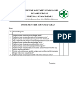 Instrumen Tilik SOP Pendaftaran