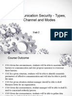 Communication Types Channels and Mode