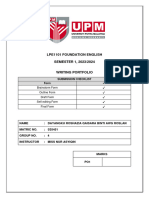 (Diploma) LPE1101 - Writing Portfolio (Sem 1 - 23.24) (Dayang)